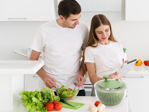 5-in-1 Large Salad Spinner