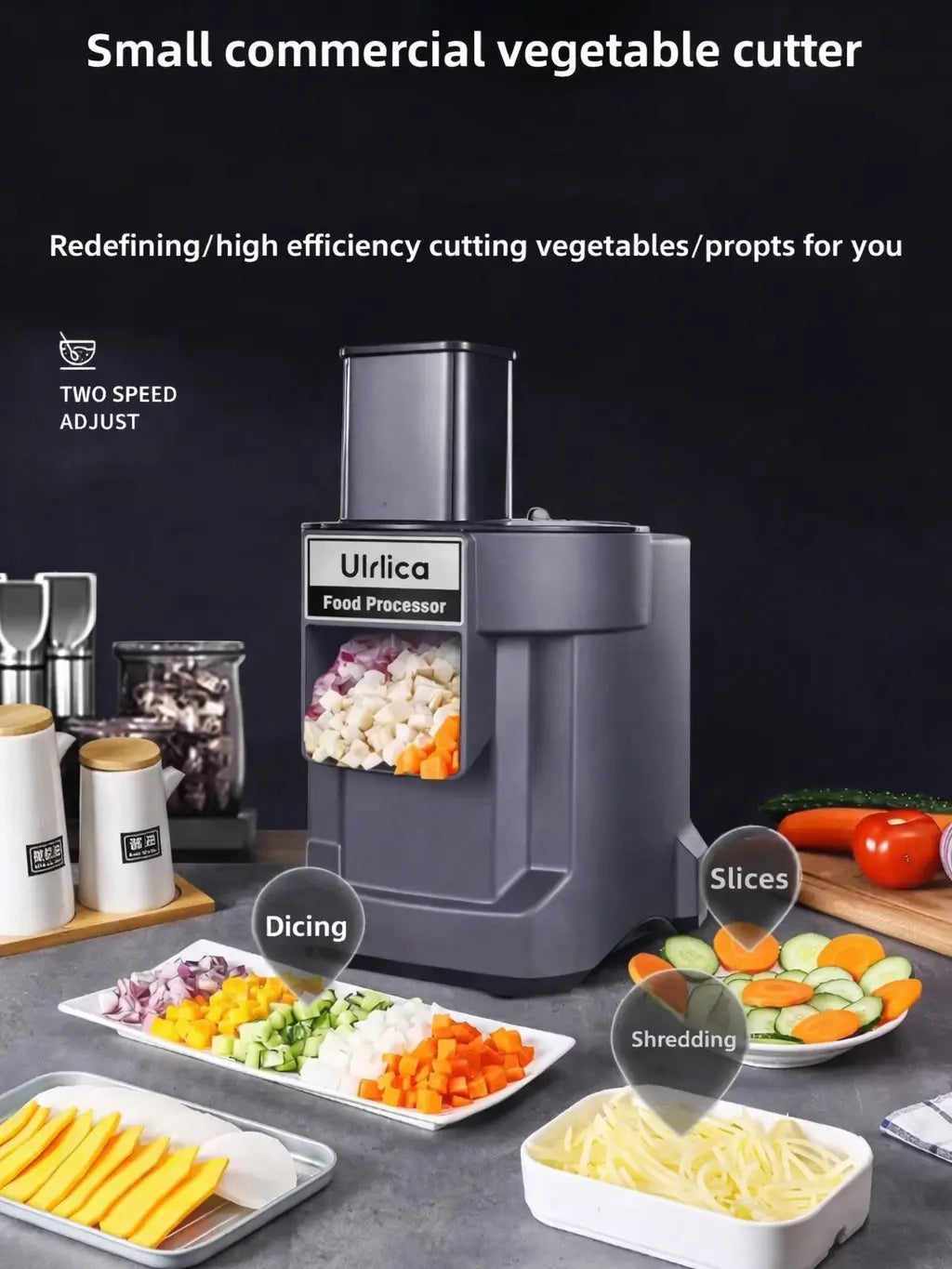 4-in-1 Electric Vegetable Slicer
